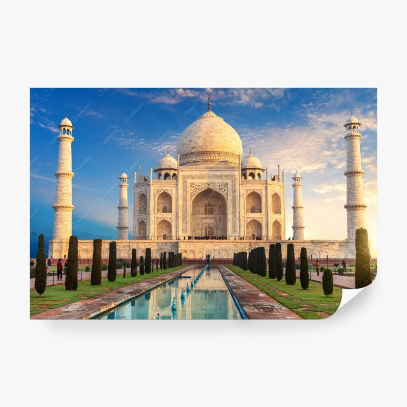 Fotomural Taj Mahal al amanecer en Agra