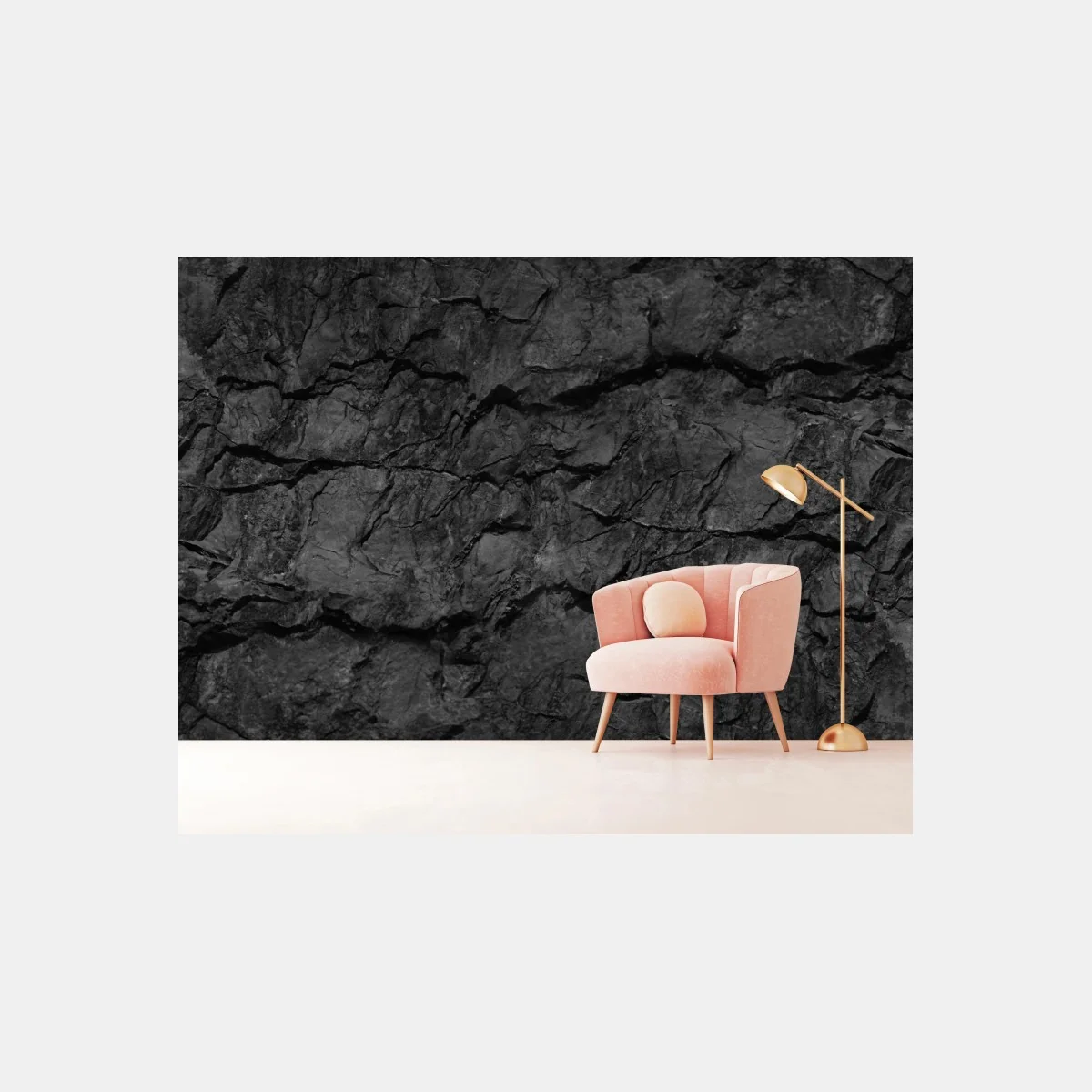 Fotomural textura rocosa oscura para decoración de pared – Pixers® Fotomural textura rocosa oscura para decoración de pared – Pixers®