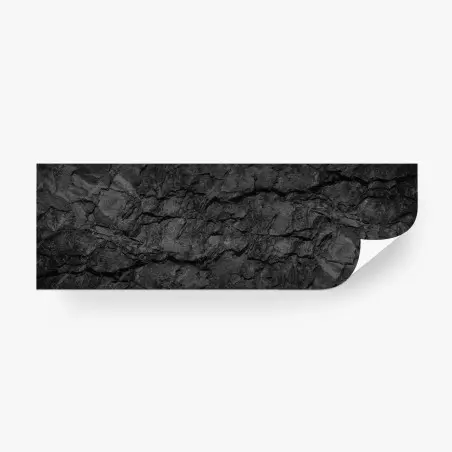 Fotomural textura rocosa oscura para decoración de pared – Pixers®