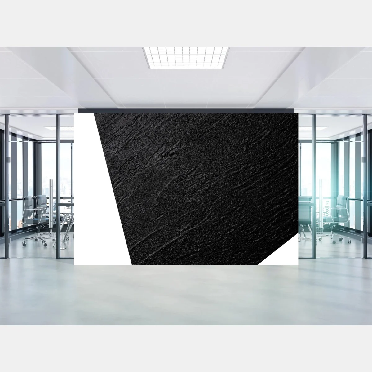Fotomural textura negra en relieve para decoración de paredes – Pixers® Fotomural textura negra en relieve para decoración de paredes – Pixers®