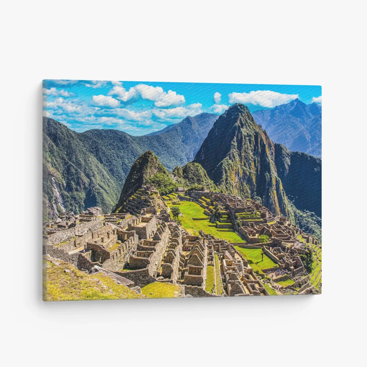 Cuadro en lienzo panorámica de Machu Picchu entre montañas – Pixers® Cuadro en lienzo panorámica de Machu Picchu entre montañas – Pixers®