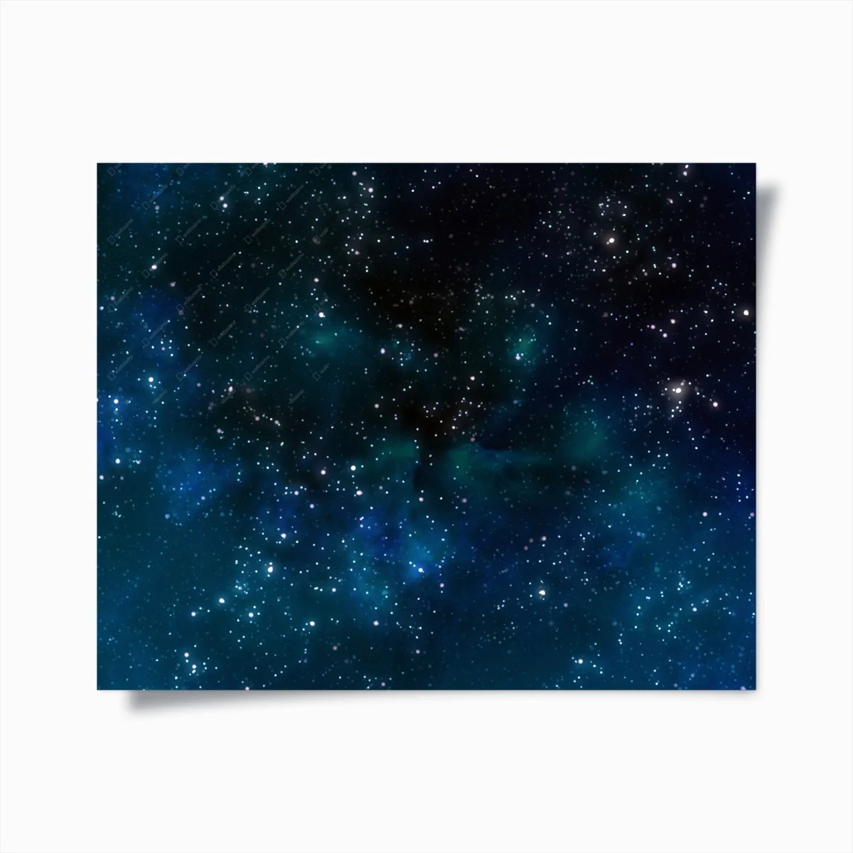 Póster cielo estrellado con nebulosas azules – Pixers® Póster cielo estrellado con nebulosas azules – Pixers®