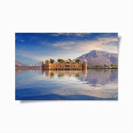 Póster palacio flotante de Jaipur – Pixers®