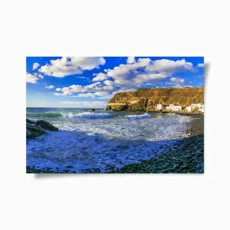 Póster amanecer en Puertito de los Molinos, Fuerteventura – Pixers®