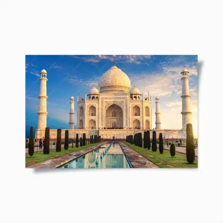 Póster Taj Mahal al amanecer en Agra – Pixers®