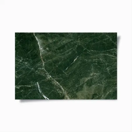 Póster mármol verde intenso con vetas blancas – Pixers®