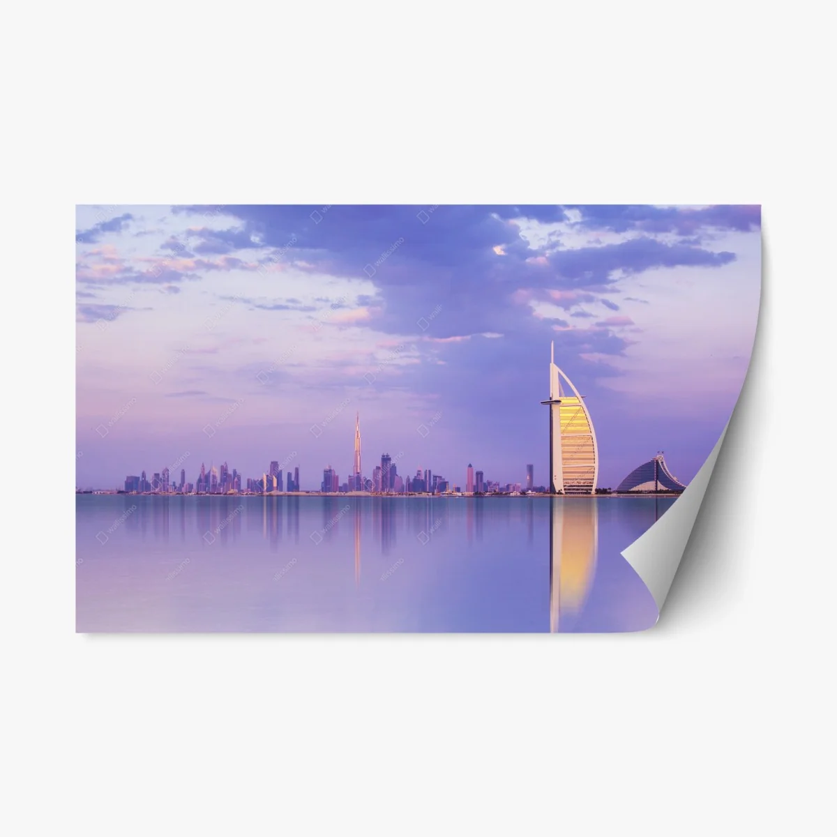 Pegatina reposicionable amanecer violeta en Dubai – Pixers® Pegatina reposicionable amanecer violeta en Dubai – Pixers®