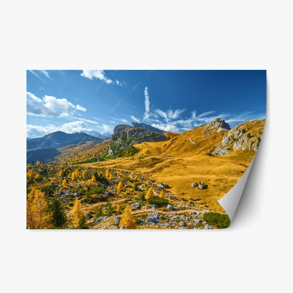 Pegatina reposicionable paisaje otoñal en las montañas – Pixers® Pegatina reposicionable paisaje otoñal en las montañas – Pixers®