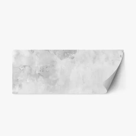 Pegatina reposicionable textura de pared de cemento blanco desconchado – Pixers®