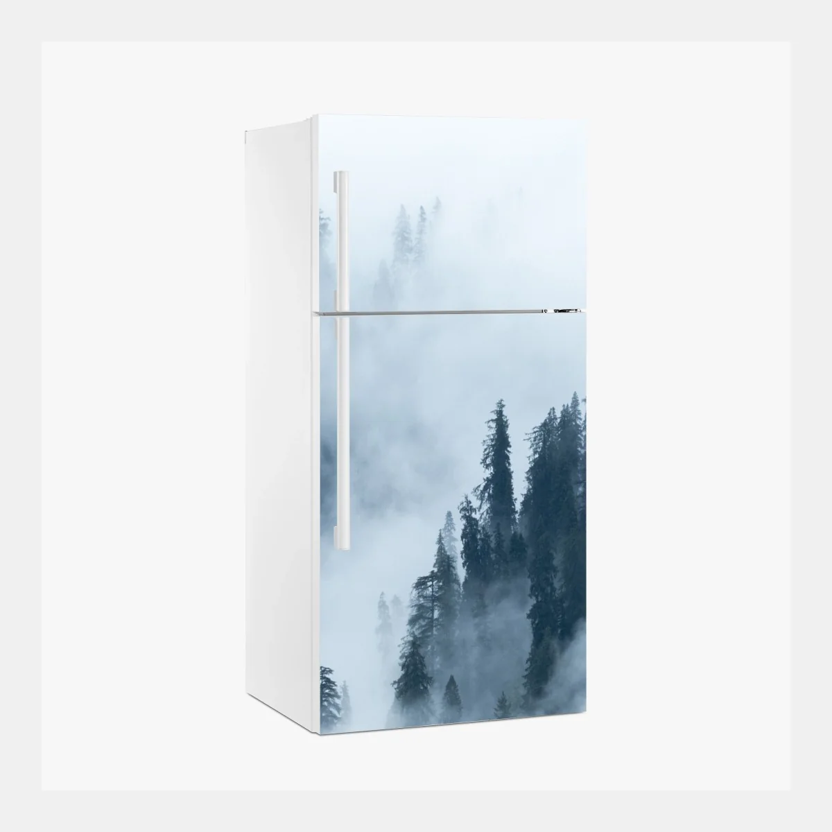 Pegatina para frigorífico bosque de coníferas entre niebla – Pixers® Pegatina para frigorífico bosque de coníferas entre niebla – Pixers®