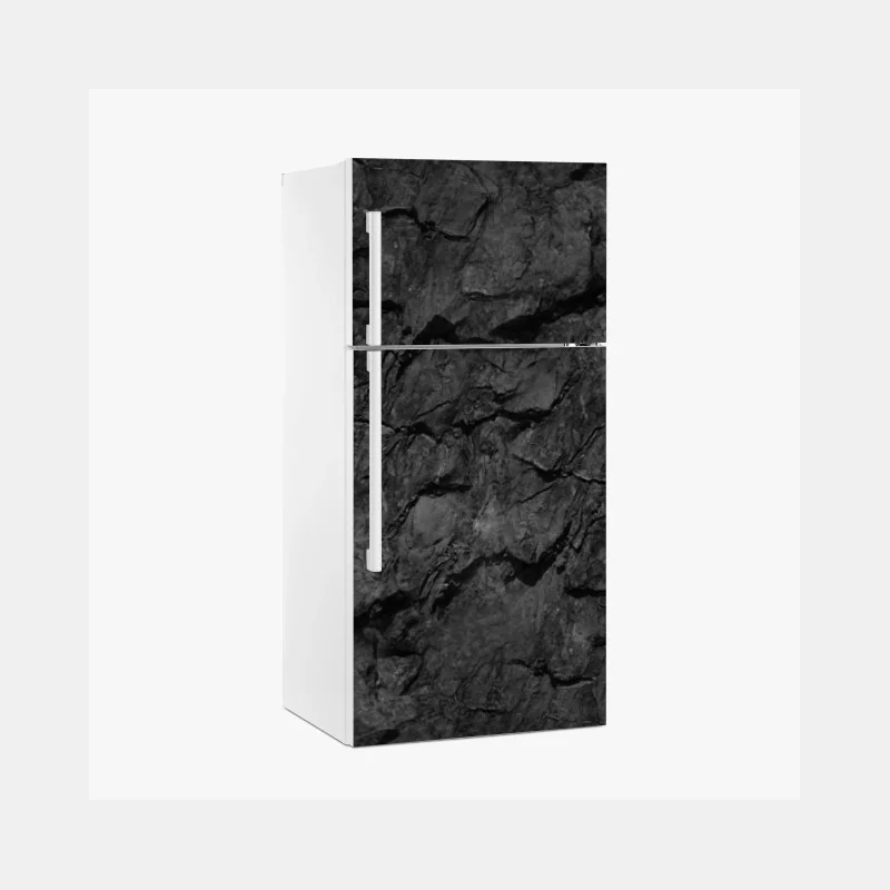 Pegatina para frigorífico textura rocosa oscura para decoración de pared