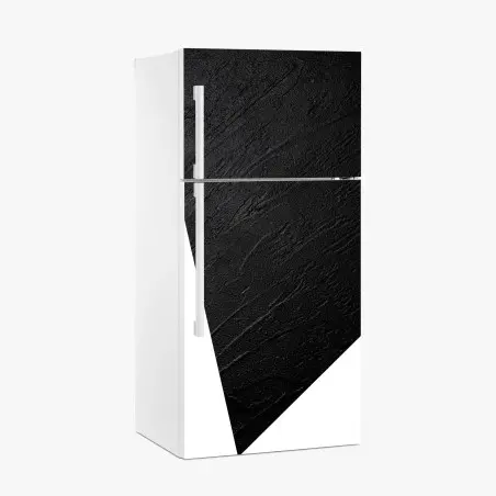 Pegatina para frigorífico textura negra en relieve para decoración de paredes – Pixers®