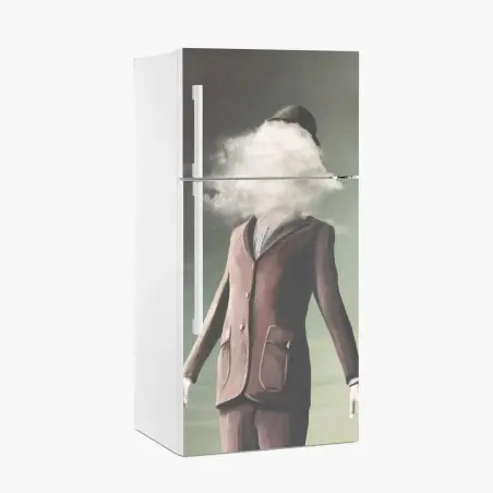 Pegatina para frigorífico figura con cabeza de nube – Pixers®