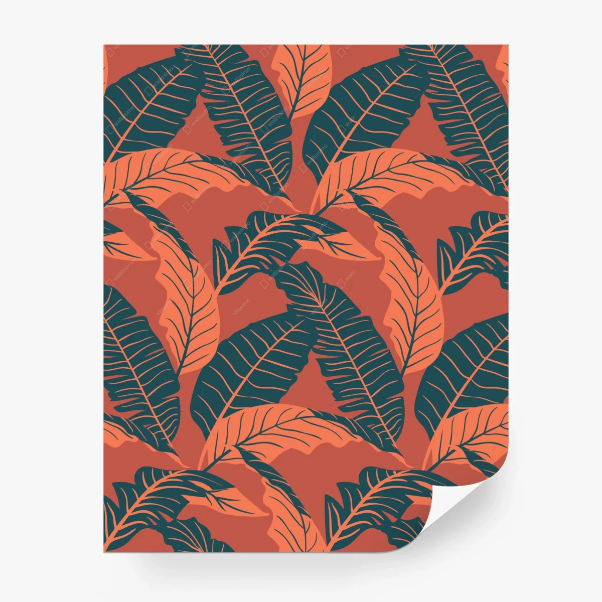 Fotomural estampa tropical en tonos terracota – Pixers® Fotomural estampa tropical en tonos terracota – Pixers®