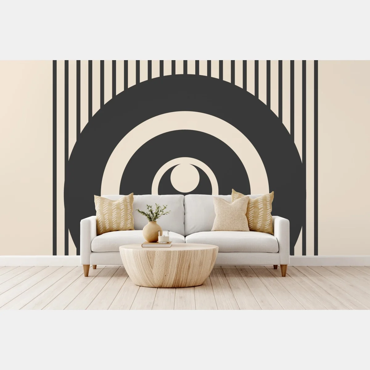 Fotomural diseño geométrico minimalista en tonos neutros – Pixers® Fotomural diseño geométrico minimalista en tonos neutros – Pixers®