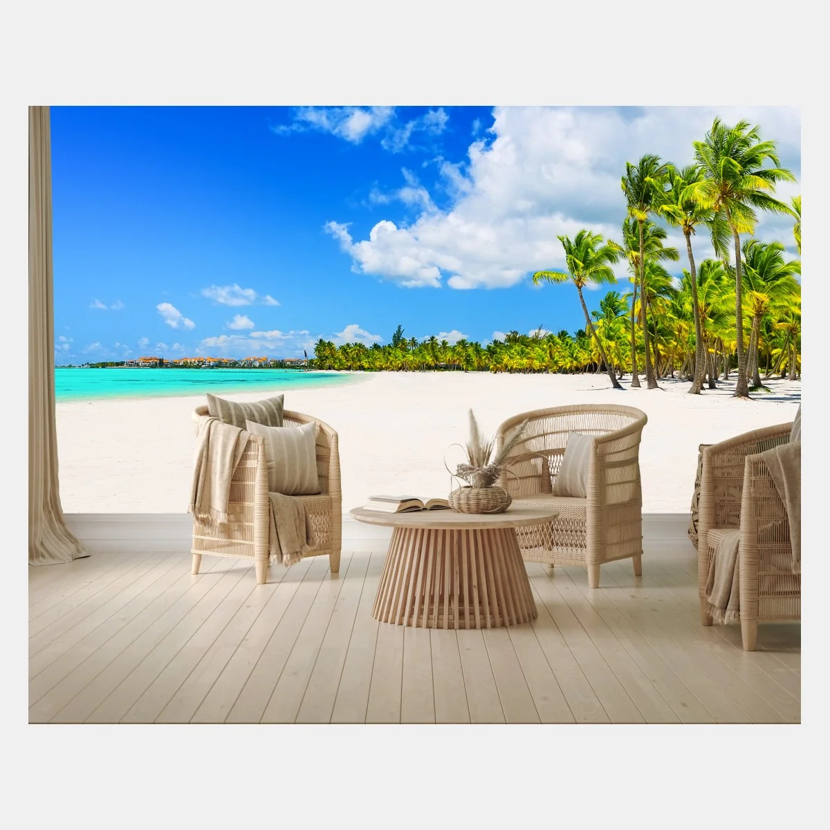 Fotomural playa paradisíaca en Punta Cana – Pixers® Fotomural playa paradisíaca en Punta Cana – Pixers®