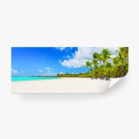 Fotomural playa paradisíaca en Punta Cana – Pixers®