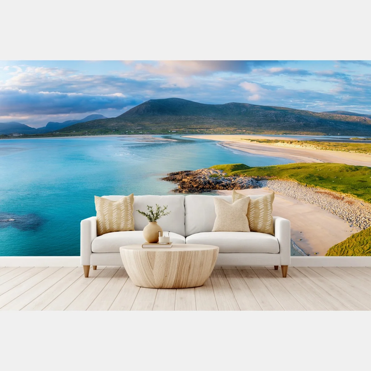 Fotomural paisaje costero de Luskentyre, Isla de Harris – Pixers® Fotomural paisaje costero de Luskentyre, Isla de Harris – Pixers®