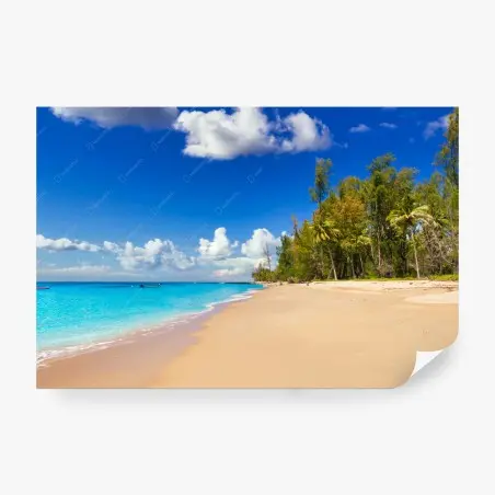 Fotomural playa paradisíaca de Koh Kho Khao – Pixers®