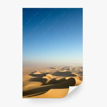 Fotomural dunas infinitas bajo cielo azul – Pixers®