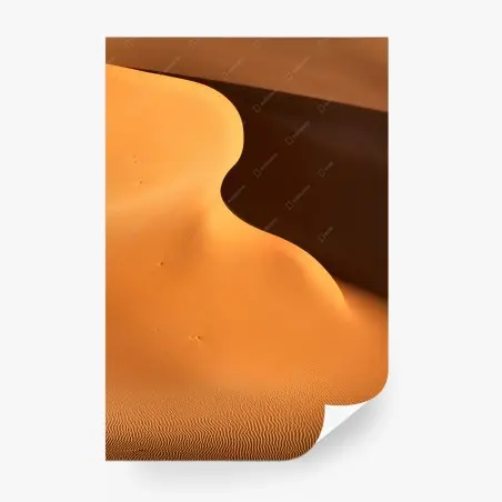 Fotomural curvas doradas del desierto – Pixers®