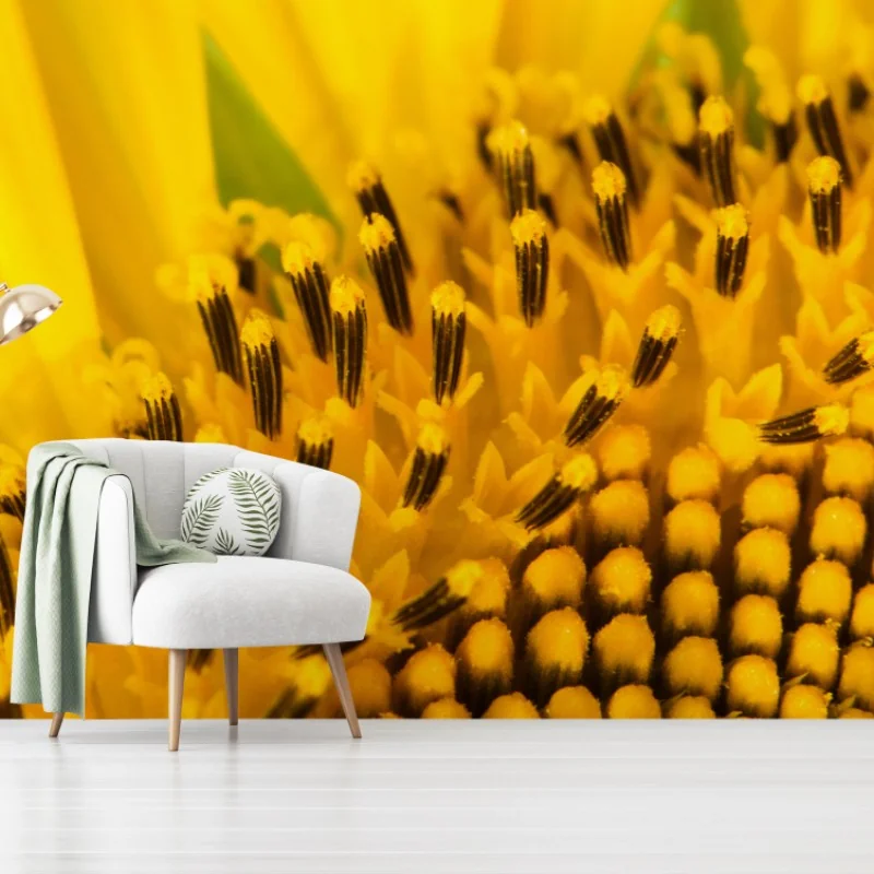 Fotomural girasol en primer plano