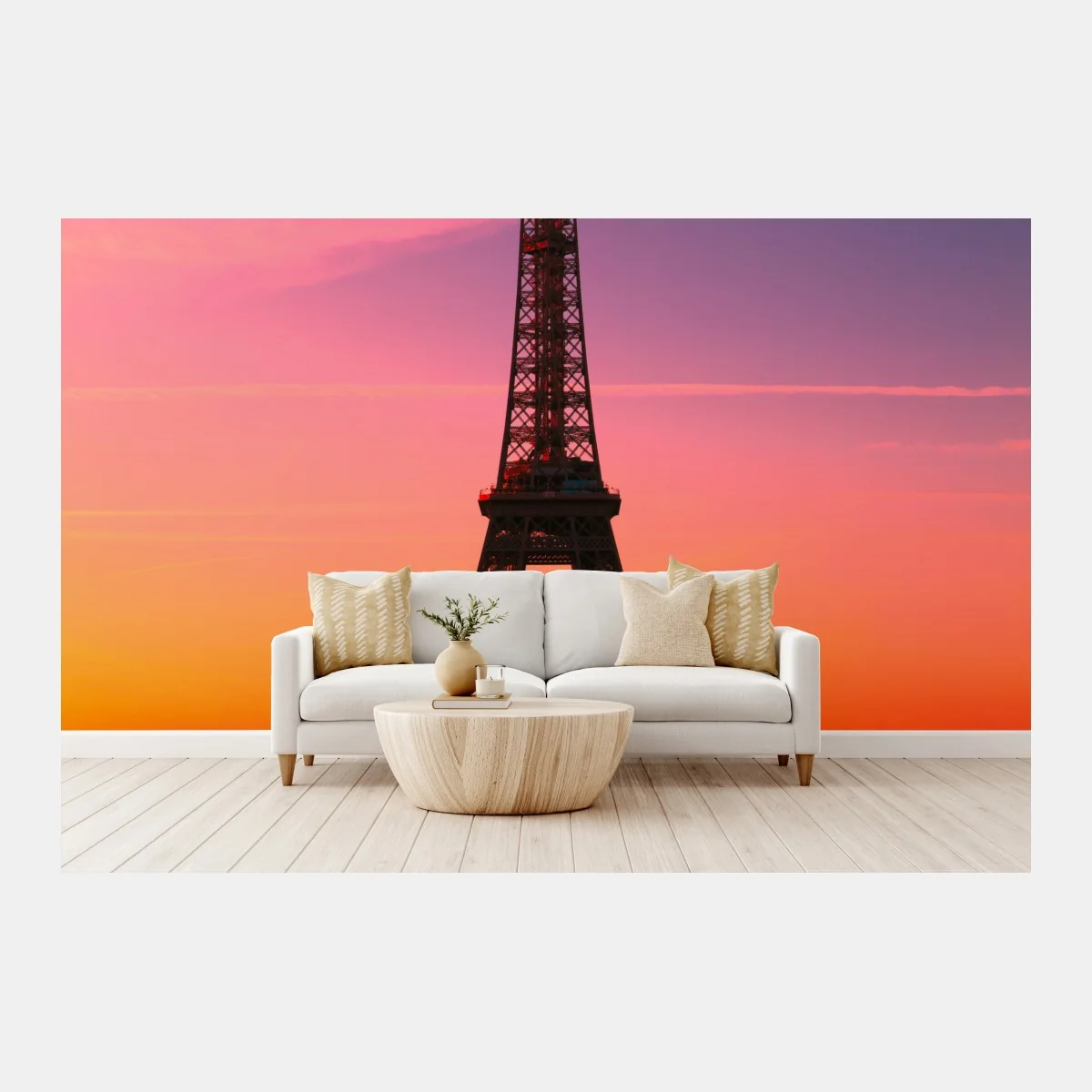 Fotomural amanecer en la Torre Eiffel – Pixers® Fotomural amanecer en la Torre Eiffel – Pixers®