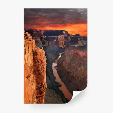 Fotomural amanecer sobre el Gran Cañón – Pixers®