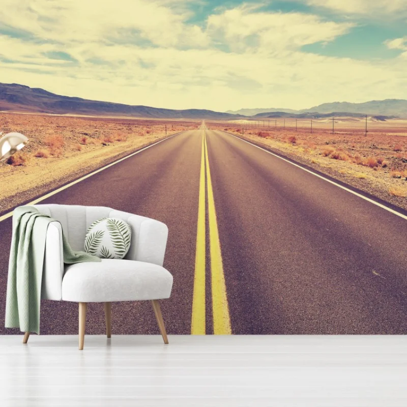 Fotomural carretera infinita en Valle de la Muerte