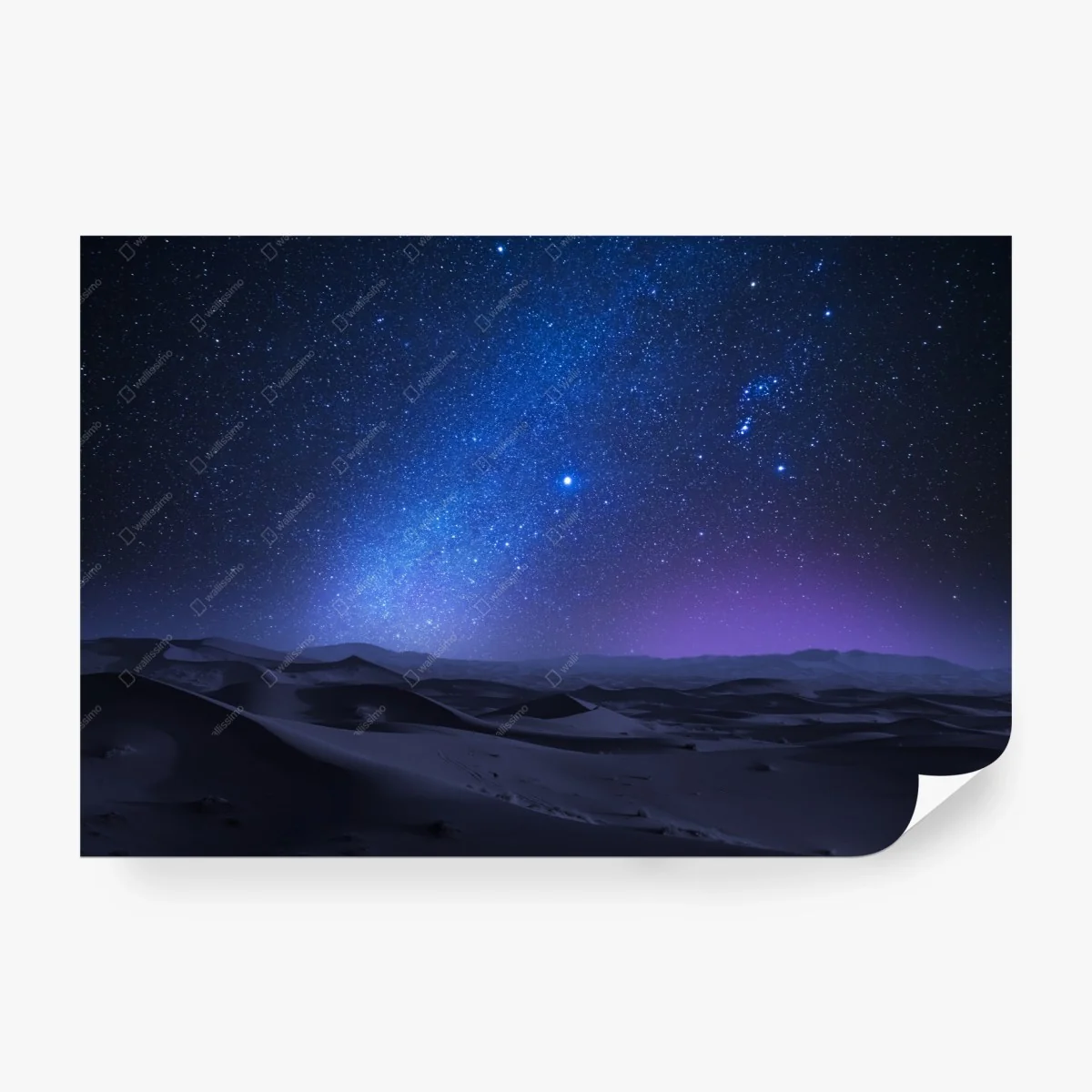 Fotomural cielo estrellado sobre dunas del desierto – Pixers® Fotomural cielo estrellado sobre dunas del desierto – Pixers®