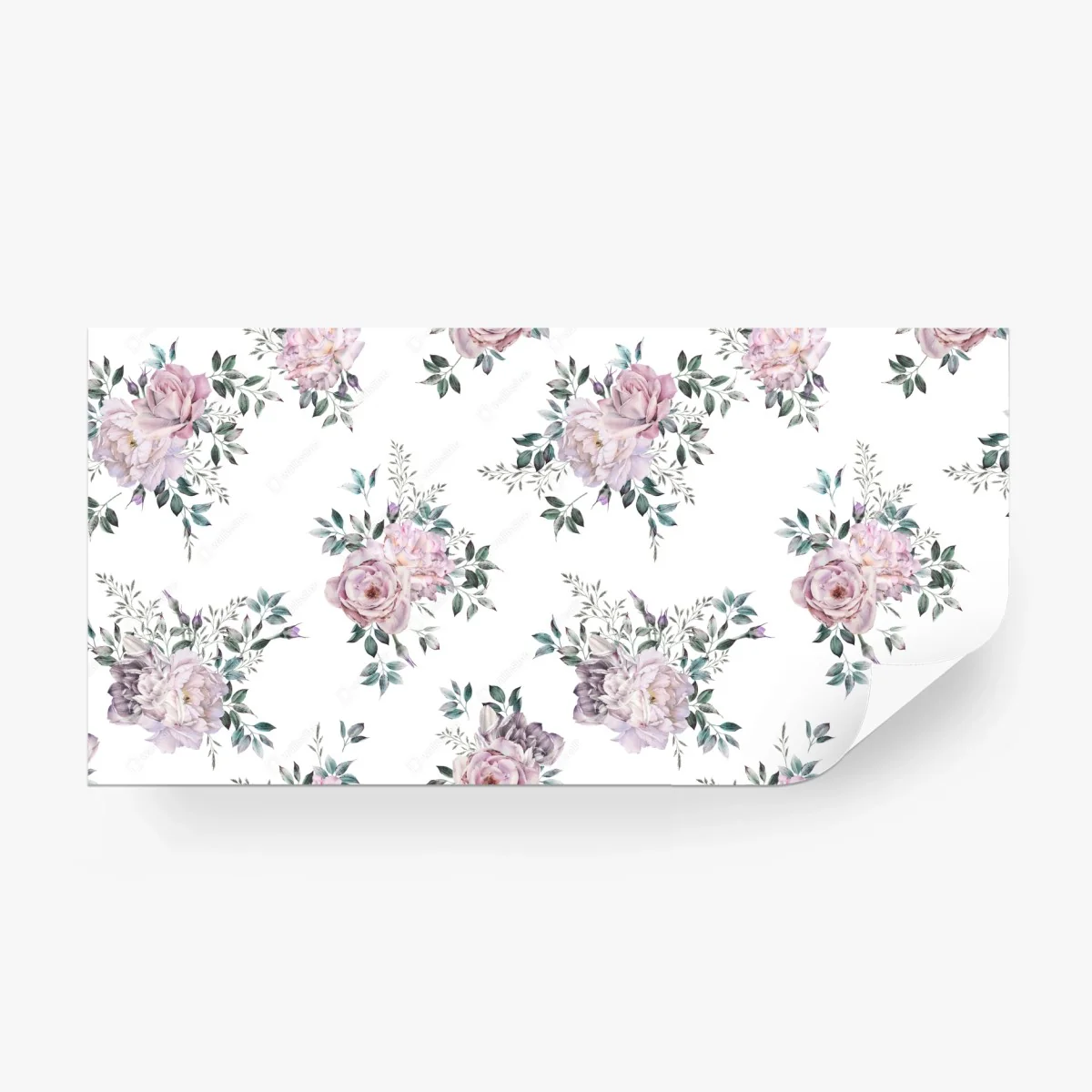 Fotomural patrón floral acuarela en tonos pastel – Pixers® Fotomural patrón floral acuarela en tonos pastel – Pixers®