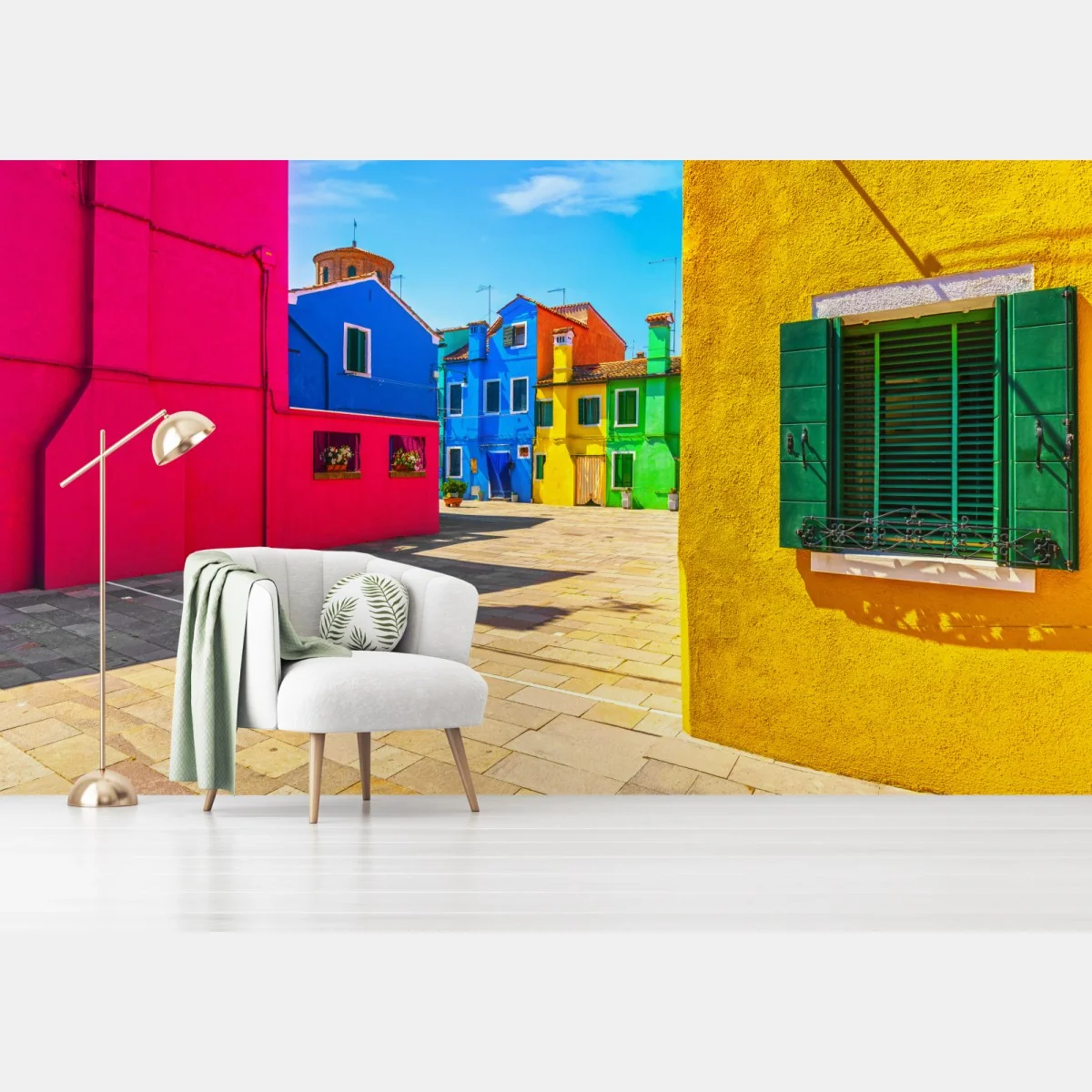 Fotomural colores de Burano: fachadas vibrantes – Pixers® Fotomural colores de Burano: fachadas vibrantes – Pixers®