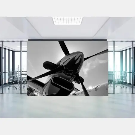 Fotomural hélice en perspectiva dramática – Pixers®