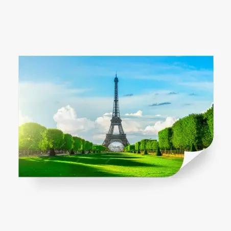 Fotomural vistas de la Torre Eiffel en París – Pixers®
