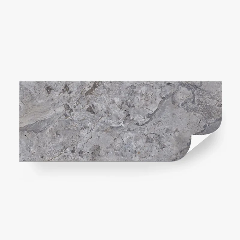 Fotomural textura de mármol gris con vetas naturales