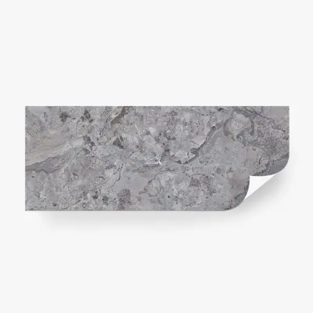 Fotomural textura de mármol gris con vetas naturales – Pixers®