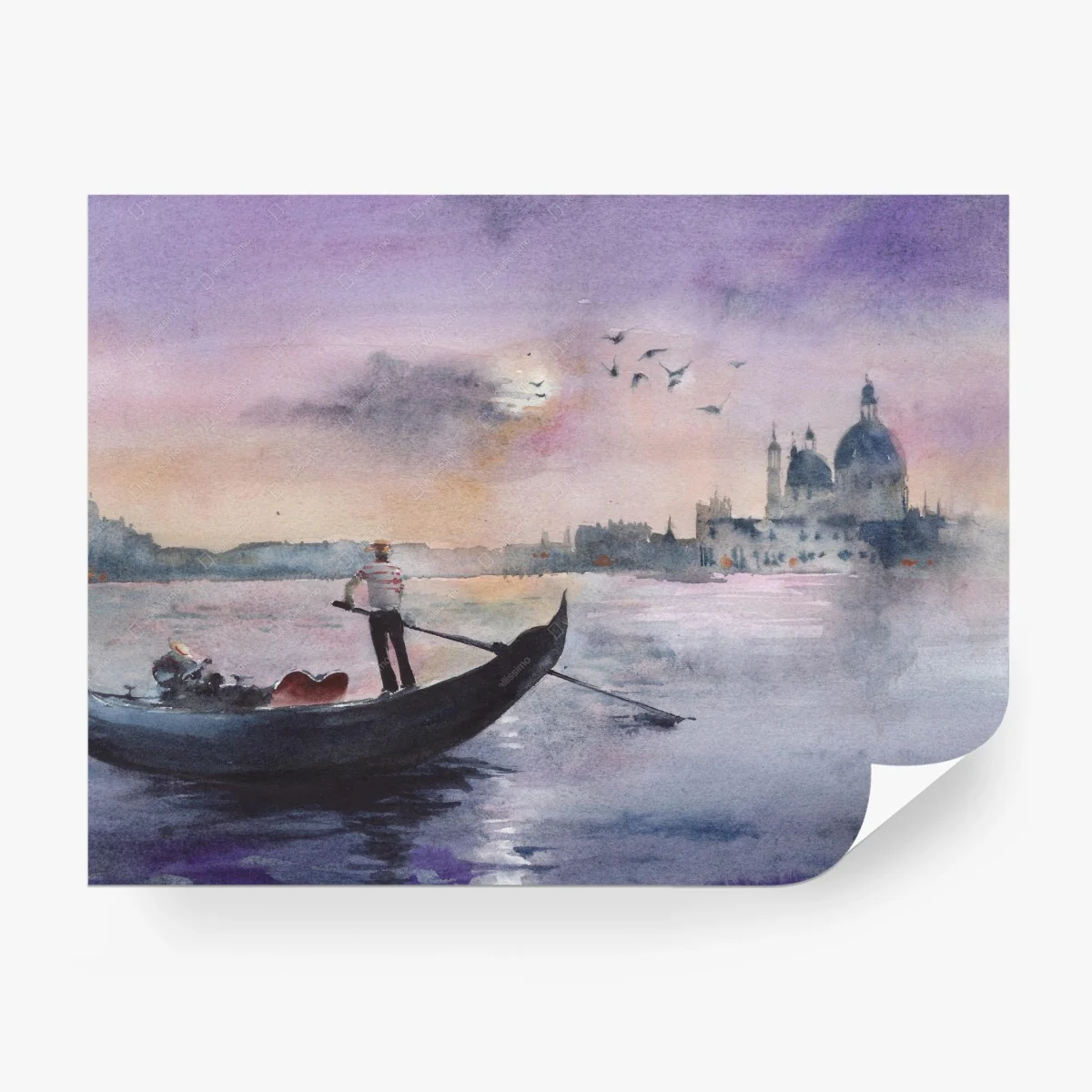 Fotomural góndola en la niebla de Venecia – Pixers® Fotomural góndola en la niebla de Venecia – Pixers®