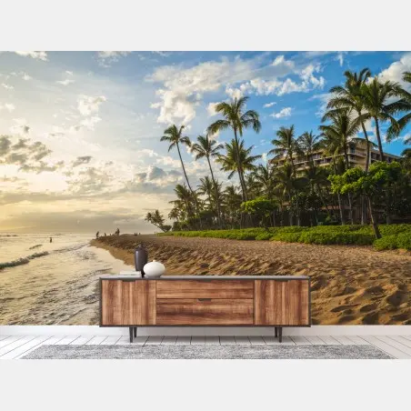 Fotomural amanecer en Kaanapali, Maui – Pixers®