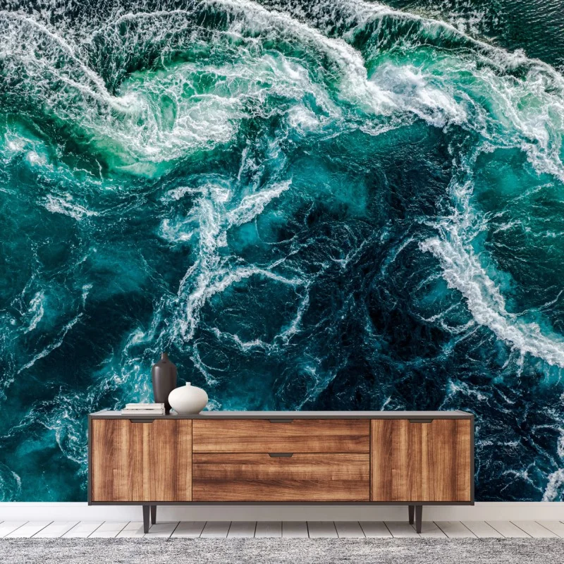Fotomural remolinos de Saltstraumen en Noruega