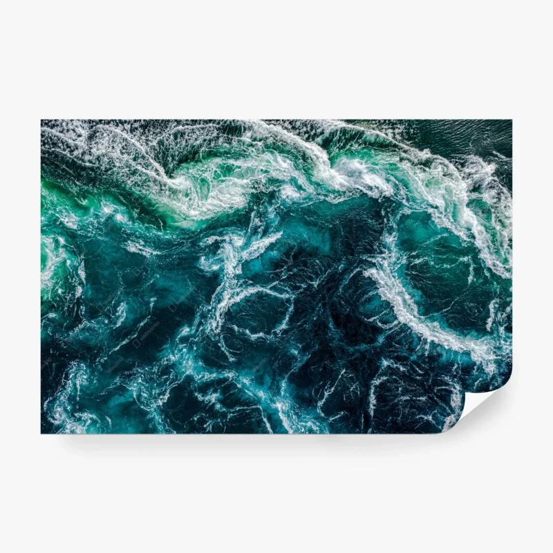 Fotomural remolinos de Saltstraumen en Noruega