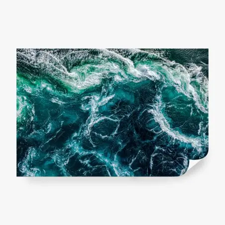 Fotomural remolinos de Saltstraumen en Noruega – Pixers®