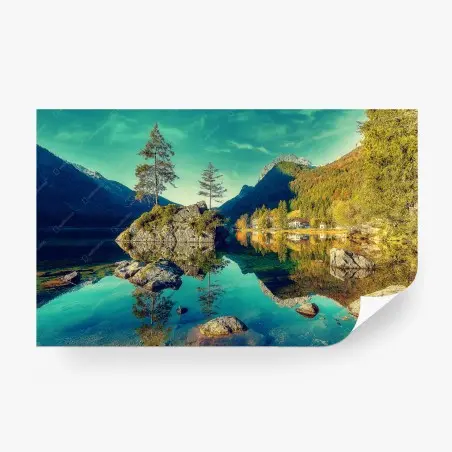 Fotomural paraíso alpino en Hintersee – Pixers®