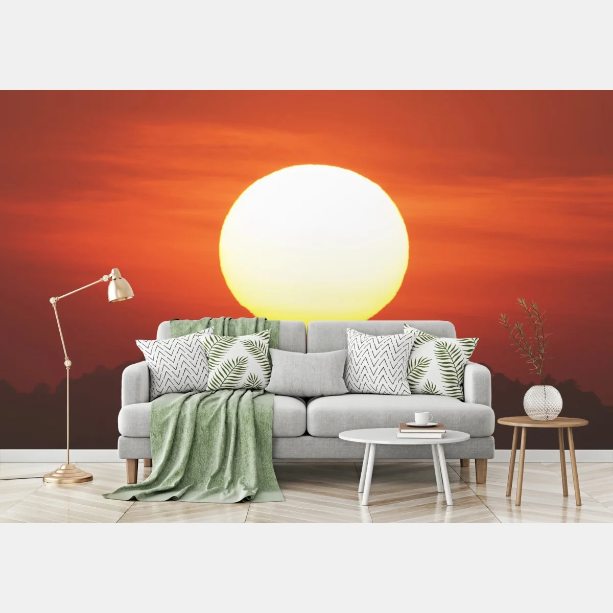 Fotomural amanecer ardiente sobre el horizonte – Pixers® Fotomural amanecer ardiente sobre el horizonte – Pixers®