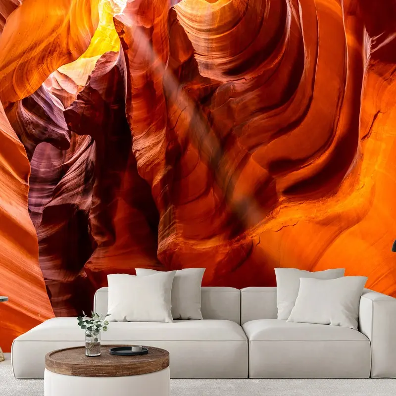 Fotomural luces y curvas de Antelope Canyon