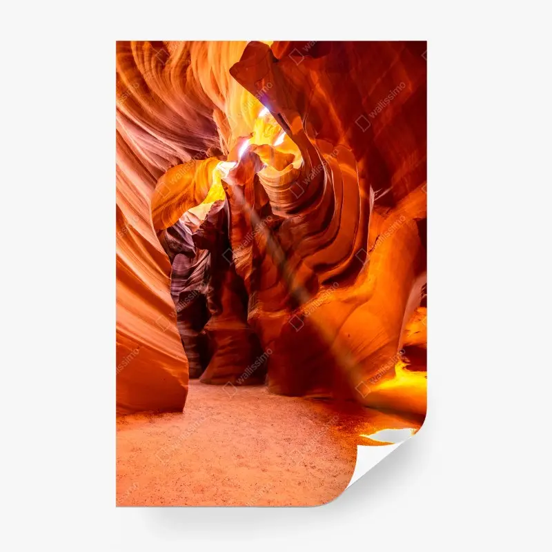 Fotomural luces y curvas de Antelope Canyon