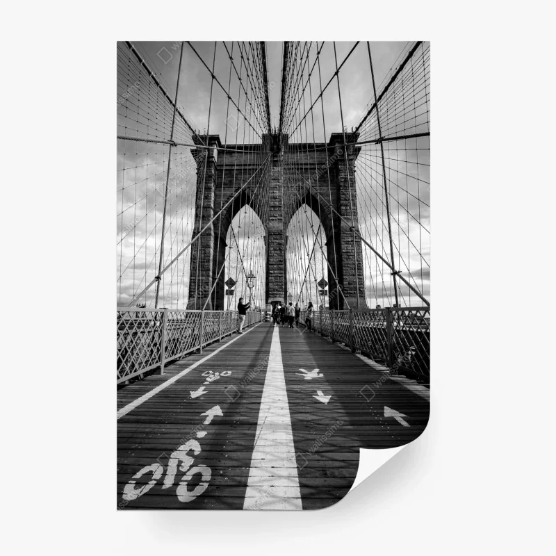 Fotomural perspectiva arquitectónica del puente de Brooklyn – Pixers® Fotomural perspectiva arquitectónica del puente de Brooklyn – Pixers®