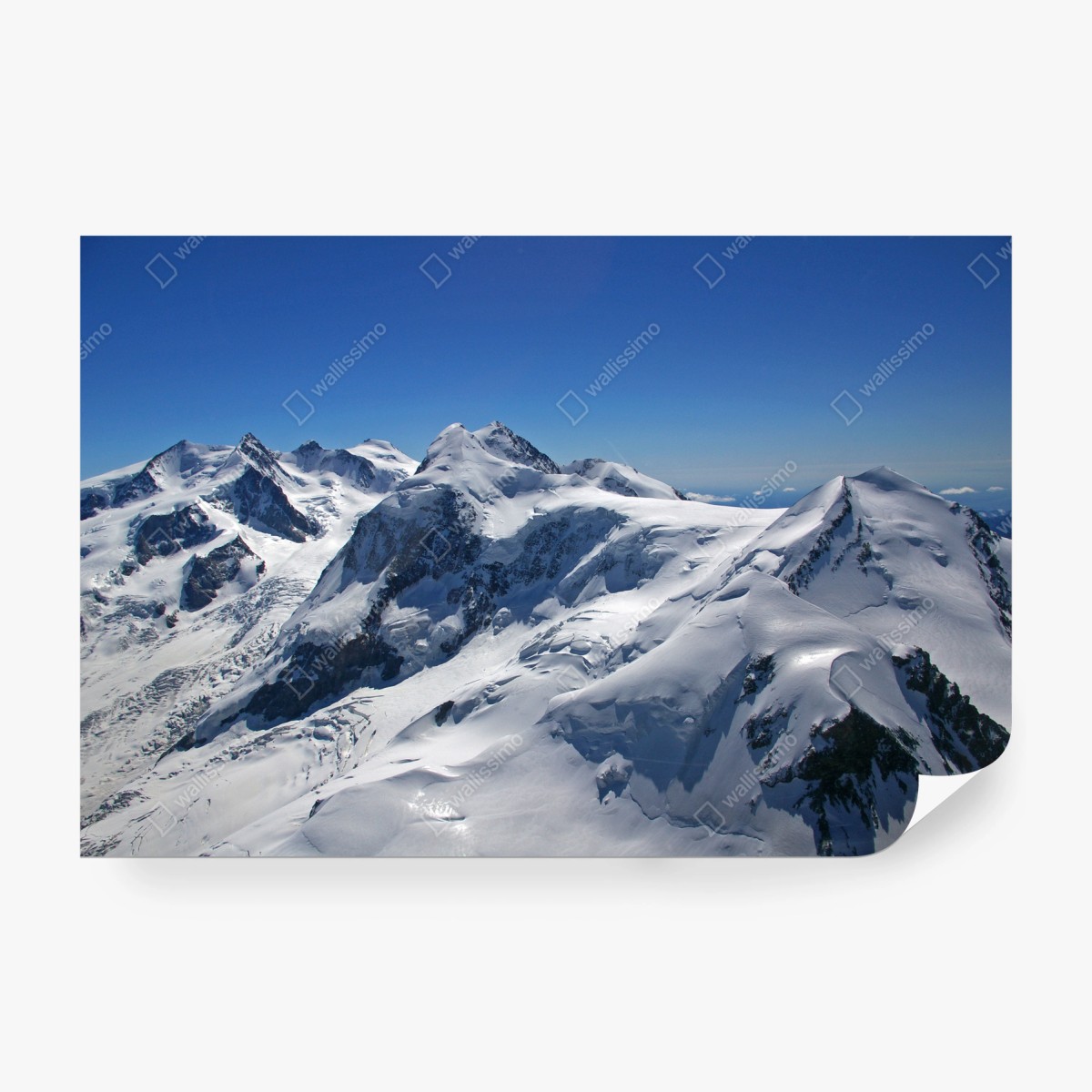 Fotomural panorámica de picos nevados y glaciares – Pixers® Fotomural panorámica de picos nevados y glaciares – Pixers®