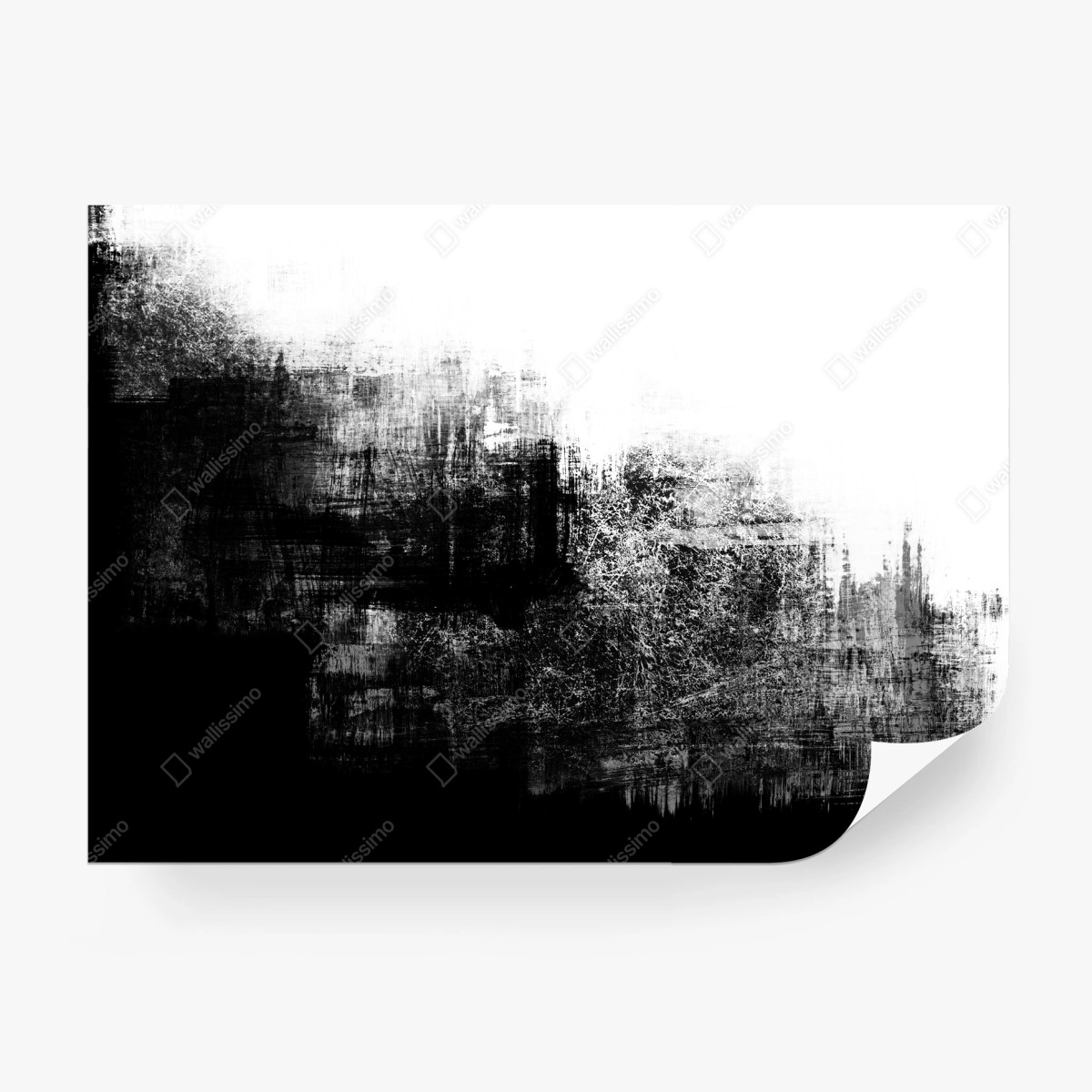 Fotomural textura abstracta en blanco y negro con efecto grunge – Pixers® Fotomural textura abstracta en blanco y negro con efecto grunge – Pixers®