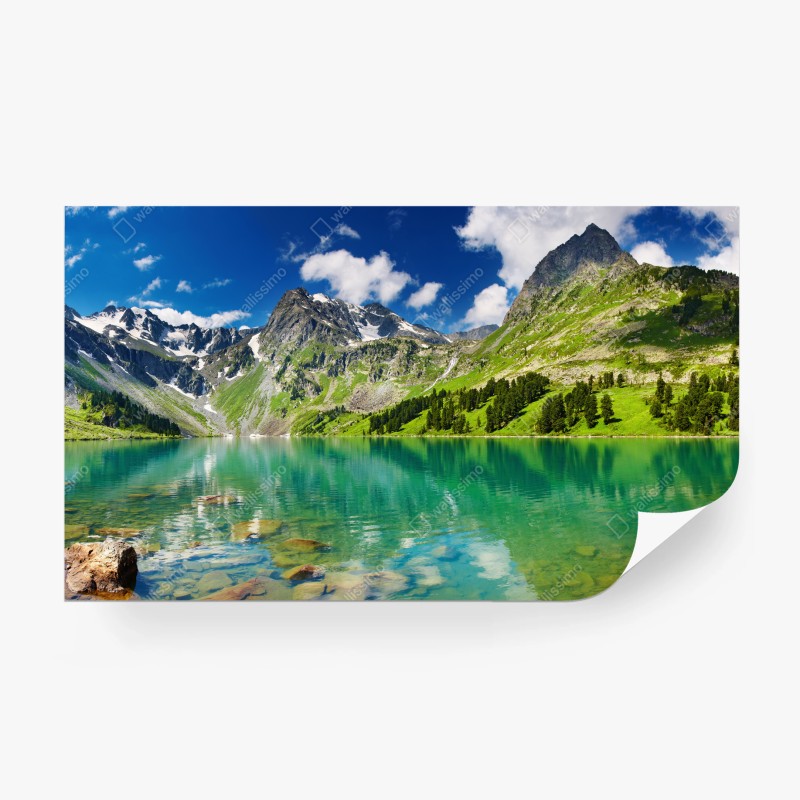 Fotomural reflejos del lago turquesa en Altai – Pixers® Fotomural reflejos del lago turquesa en Altai – Pixers®