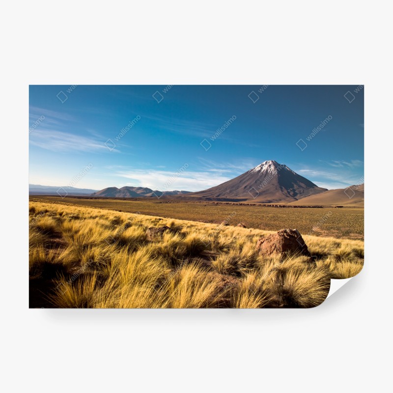 Fotomural paisaje sereno del volcán Licancabur en Atacama, Chile – Pixers® Fotomural paisaje sereno del volcán Licancabur en Atacama, Chile – Pixers®